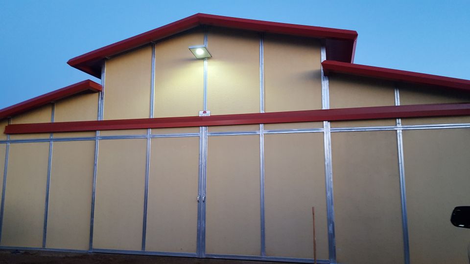 15W Solar Powered Square LED Walkway Light