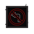 24” No Left Turn R3-2 Blank Out Sign