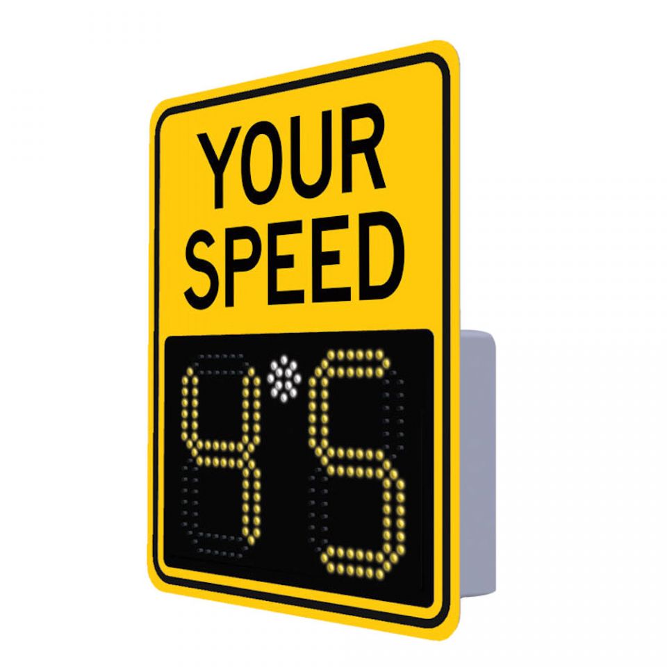 Solar LED Radar Speed Sign - EV11