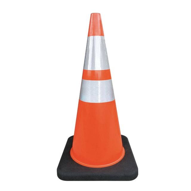 Bulk Pallet Pricing 28" Orange Traffic Parking Cone with Black 7lbs. Base