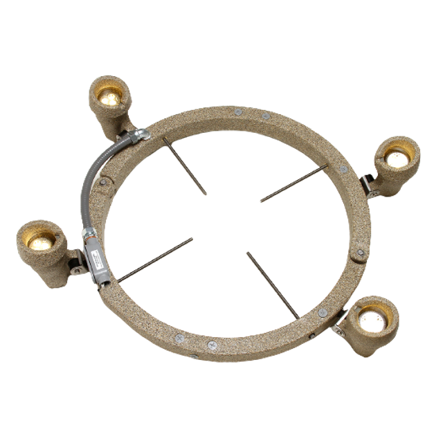 24" Tree Ring with 4 Lights