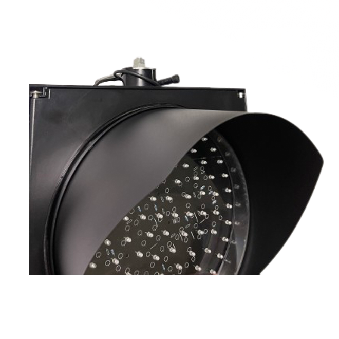 8" Solar Powered LED Flashing Beacon for Safety