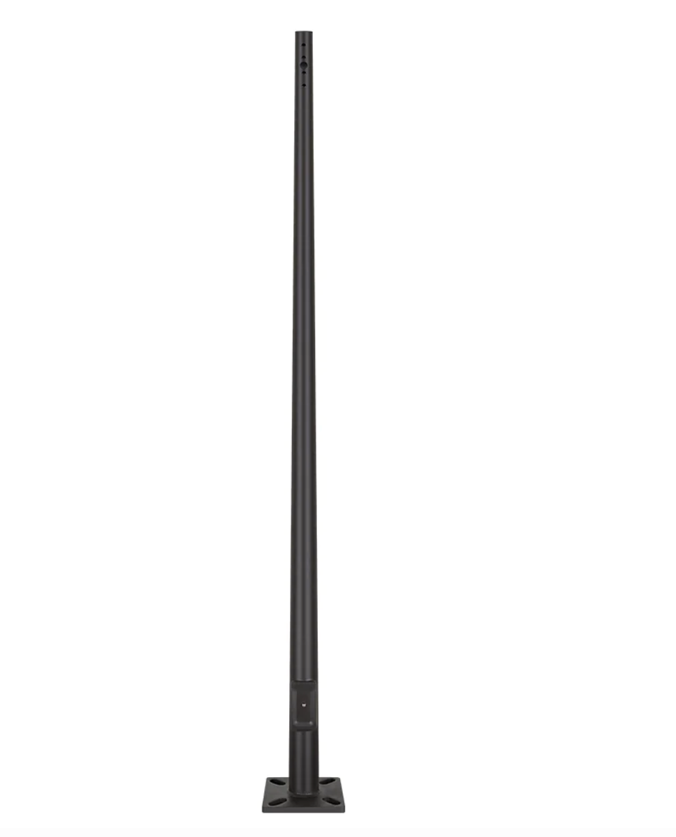 20 Foot Steel 6 Inch Round Tapered Light Pole