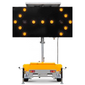 VM Trailer Mounted Arrow Board - 15 Lamp