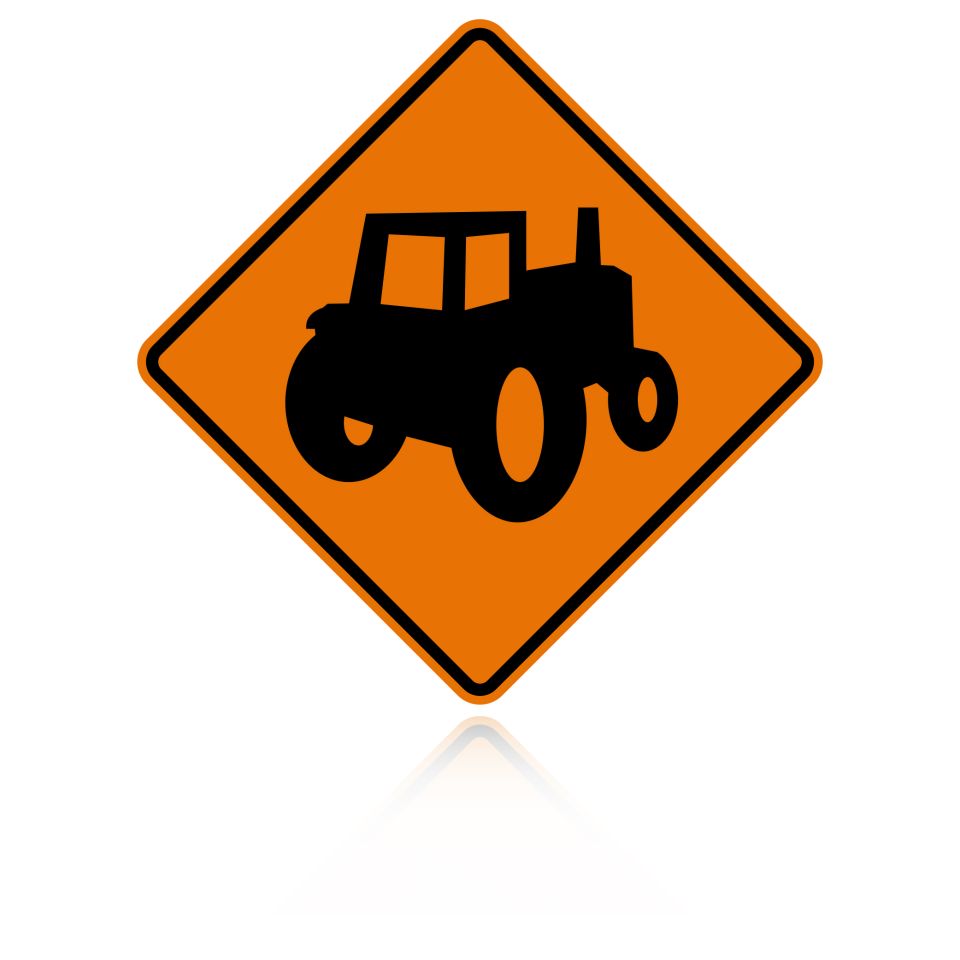 MUTCD W11-5a Farm Machinery Traffic