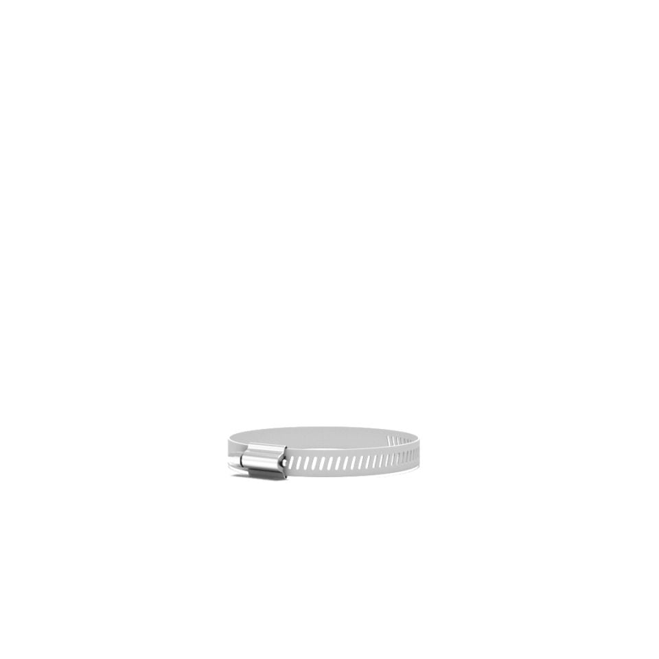 Stainless Steel Worm/Hose Clamp - 2.3" to 3.2"